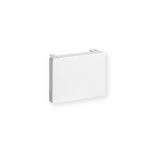 LAN 100X80 W0 - Embout Goulotte  Distribution TA-E/TA-G Blanc