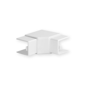 NIAV 25X30 W0 - Angle Intérieur Variable 70/120° Goulotte TA-E Blanc