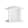 NIAV 100X40 W0 - Angle Intérieur Variable 70/120° Goulotte TA-E/G Blanc