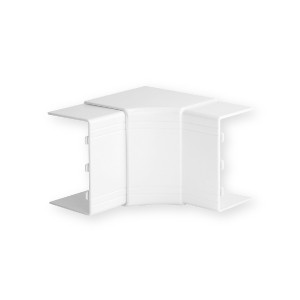 NIAV 100X60 W0 - Angle Intérieur Variable 70/120° Goulotte TA-E/G Blanc