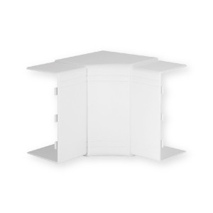 NIAV 120X60 W0 - Angle Intérieur Variable 70/120° Goulotte TA-E/G Blanc