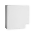 NPAN 200X60 W0 - Angle Plat Goulotte Distribution TA-E/TA-G Blanc