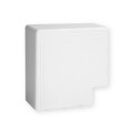 NPAN 150X80 W0 - Angle Plat Goulotte Distribution TA-E/TA-G Blanc