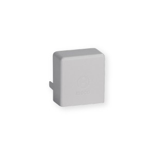 LAN 25X30 G - Embout Goulotte  Distribution TA-E Gris