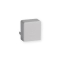 LAN 25X30 G - Embout Goulotte  Distribution TA-E Gris