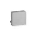 LAN 40X40 G - Embout Goulotte  Distribution TA-E Gris