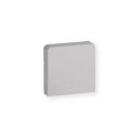 LAN 60X60 G - Embout Goulotte  Distribution TA-E Gris