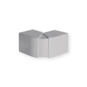 NEAV 60X60 G - Angle Extérieur Variable  70/120° Goulotte TA-E Gris