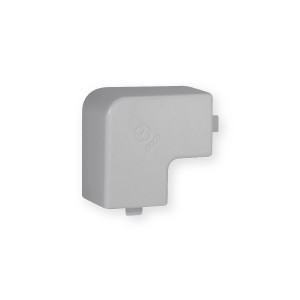 NPAN 25X30 G - Angle Plat Goulotte Distribution TA-E Gris