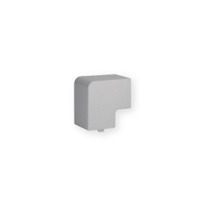 NPAN 40X40 G - Angle Plat Goulotte Distribution TA-E Gris