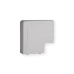 NPAN 100X40 G - Angle Plat Goulotte Distribution TA-E Gris