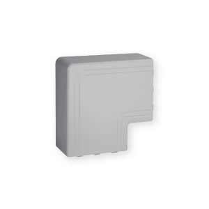 NPAN 100X60 G - Angle Plat Goulotte Distribution TA-E Gris