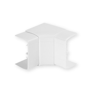 NIAV 90X55 W0 - Angle Intérieur Variable 70/120° Goulotte TA-C45 Blanc