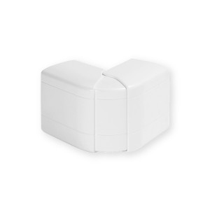 NEAV 90X55 W0 - Angle Extérieur Variable  70/120° Goulotte TA-C45 Blanc