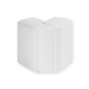 NEAV 134X55 W0 - Angle Extérieur Variable  70/120° Goulotte TA-C45 Blanc