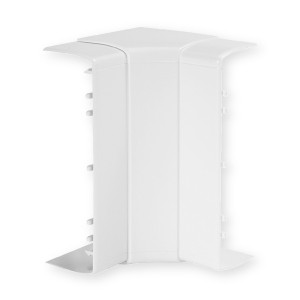 NIAV 200X55 W0 - Angle Intérieur Variable 70/120° Goulotte TA-C45 Blanc