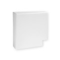 NPAN 200X55 W0 - Angle Plat Goulotte d'Installation TA-C45 Blanc