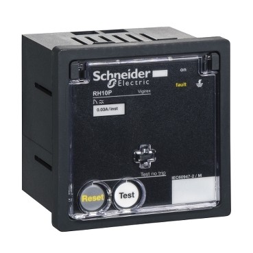 Schneider Electric Vigirex Rh10P 12-24Vac/12-48Vcc Sensibilité 0,03A - Instantané