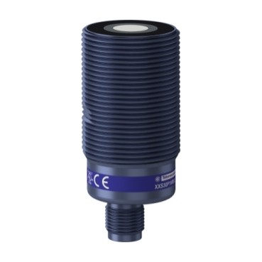 Osisense xx - détecteur ultrason - plastic - cylindrique m30 droit - 1m 0-10v