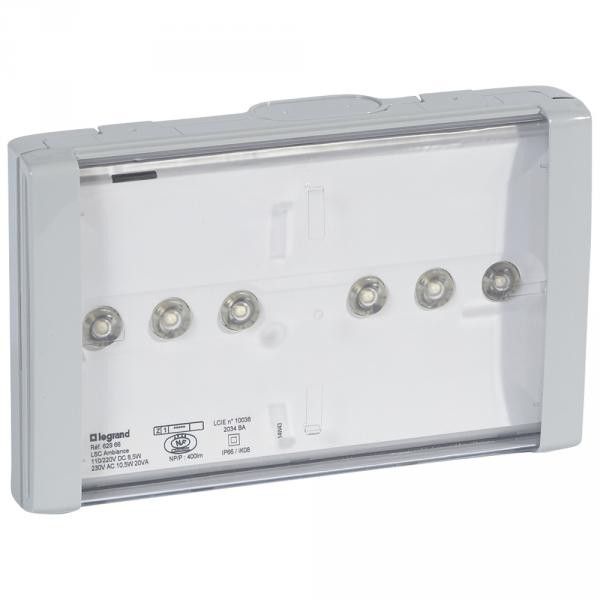 Luminaire sur source centralisée à leds - ip 66 - plastique - 400 lm - 110/220v=