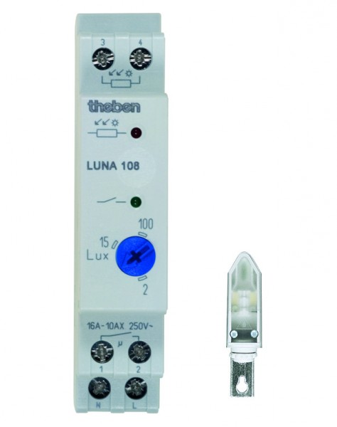 Interrupteur crépusculaire Aanalogique Luna 108 AL