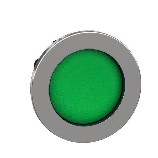 Harmony xb4 - tête bouton poussoir à impulsion - ø22 - flush - encastré - vert