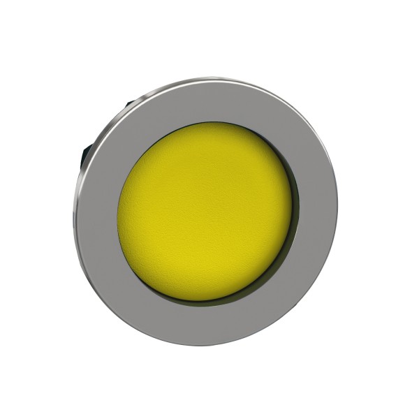 Harmony xb4 - tête bouton poussoir à impulsion - ø22 - flush - encastré - jaune