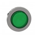 Harmony xb4 - tête bouton pousser-pousser lumin - ø22 - flush - dépassant - vert