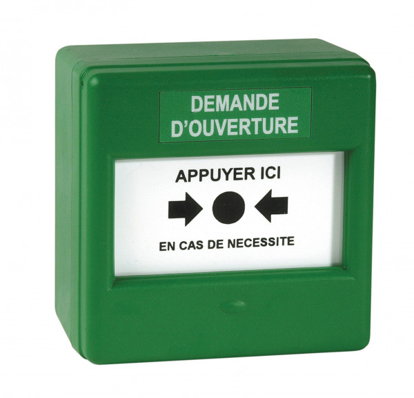 Coffr. memb. vert demande ouverture