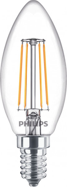 Classic LEDcandle Filament Dim 4,5-40W E14 2700K Claire - Gradable