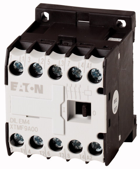 Contacteur de puissance, 4p, 4kw/400v/ac3 (DILEM4(240V50HZ))