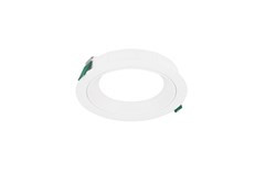 Ludospot 111 boitier rond 145 inclinable blanc