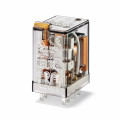 Relais industriel 2rt 10a 60v dc, bouton test et indicateur mécanique (553290600040)