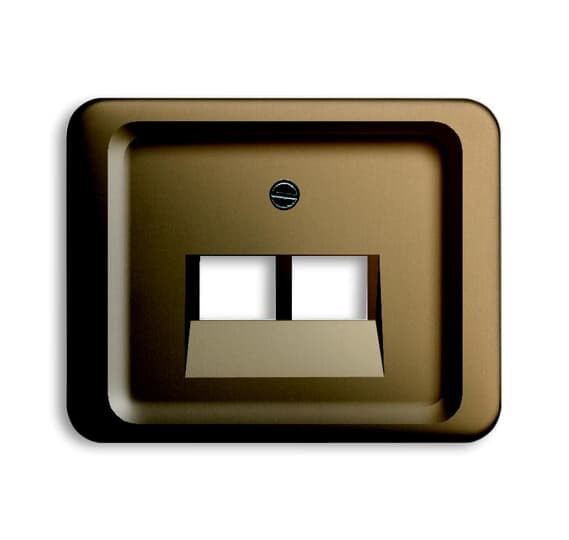 Enjo double rj45 alpha bronze