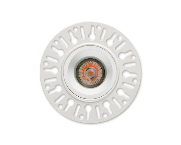 Encastré 1901 blanc trimless simple fixe 2700k faisceau intensif dim dali