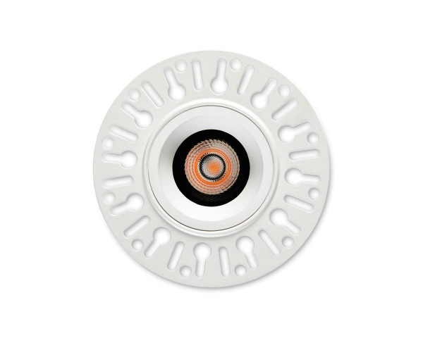 Encastré 1901 blanc trimless simple fixe 4000k faisceau moyen dim 230v ip65