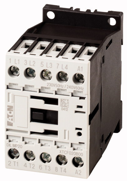 Contacteur de puissance, 4p, 20a/ac1 (dilmp20(*v50hz))