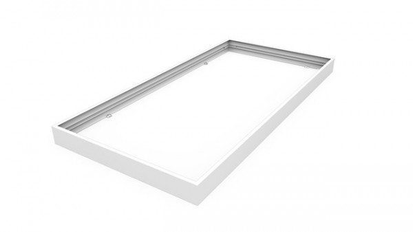 Dalle lumineuse à led accessoire cadre montage saillie 1200x600x70mm