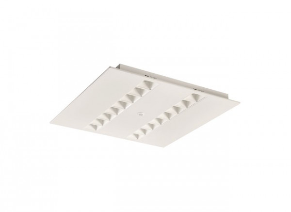 Luminaires tertiaire et scolaire encastrés - optix luminaire led encastré 600x600mm 2 lignes so 21w 2850lm 840 blanc ssa