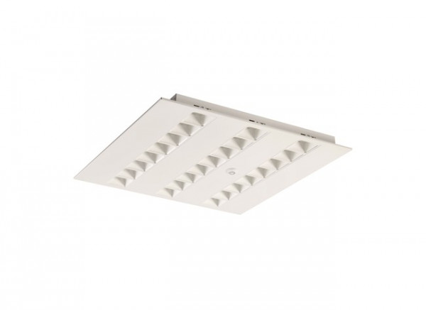 Luminaires tertiaire et scolaire encastrés - optix luminaire led encastré 600x600mm 3 lignes ho 32w 4450lm 840 blanc ssa