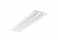 Luminaires tertiaire et scolaire encastrés - optix luminaire led encastré 1200x300mm 2 lignes 24w 3450lm 840 blanc