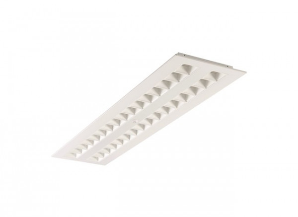 Luminaires tertiaire et scolaire encastrés - optix luminaire led encastré 1200x300mm 2 lignes 25w 3500lm 840 blanc ssa