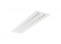 Luminaires tertiaire et scolaire encastrés - optix luminaire led encastré 1200x300mm 2 lignes 25w 3450lm 840 blanc ssc