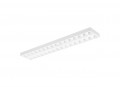 Luminaires tertiaire et scolaire surface et suspendu - optix plafonnier led basse luminance montage en saillie 1200 2l d/i 26w 4100lm 840 blanc ssc