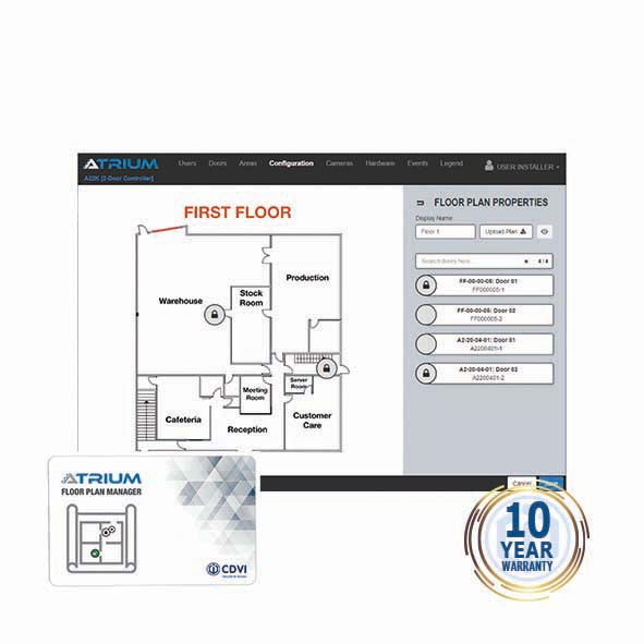 Licence atrium gestion plans graphiques