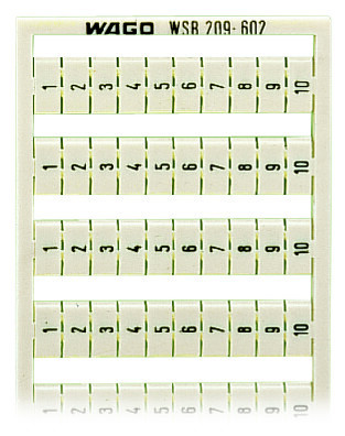 Marquage wsb vertical 1 à 10 (10x)