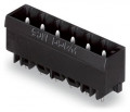Connecteur mâle thr 1.0 x 1.0 mm solder pin droit, noir
