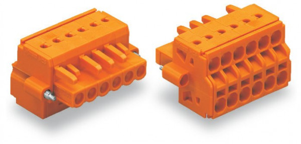 Connect fem ccs 5,08mm 2c 8 p/orange