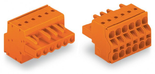 Connect fem ccs 5,08mm 2c 9 p/orange