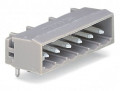 Connecteur mâle tht 1.2 x 1.2 mm solder pin coudé, gris